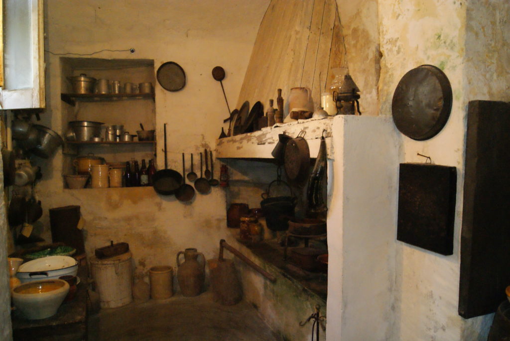 Interior de um sasso - Matera. 