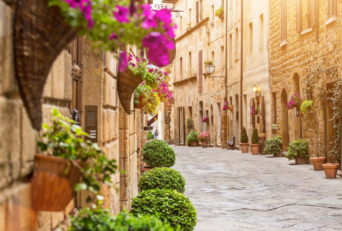 Rua de Pienza - Toscana.