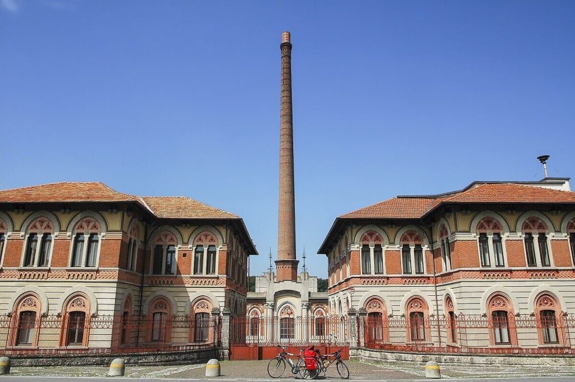 Crespi DÔÇÖAdda, Lombardia - Itáília. Patrimá┤nio da humanidade desde 1995.